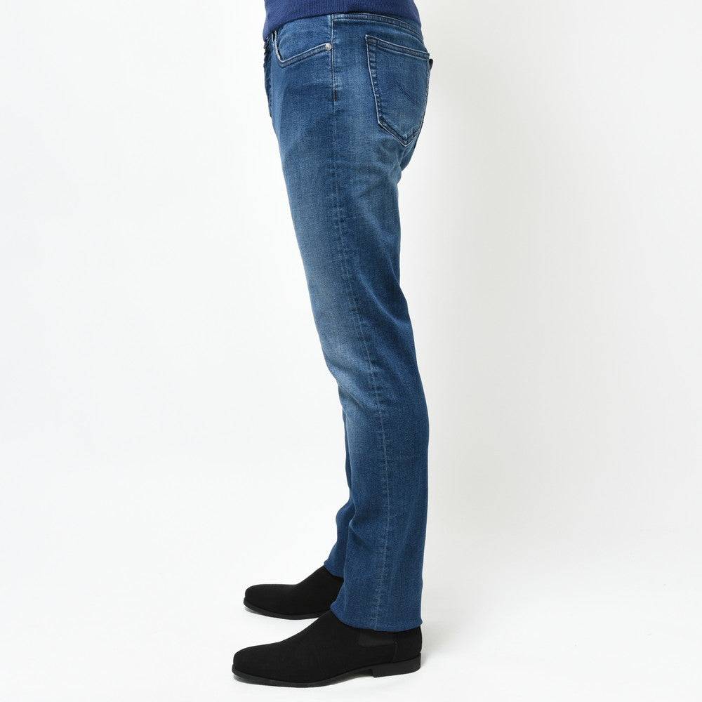 JACOB COHEN(ヤコブコーエン) BARDバード LIMITED EDITION ヴィンテージウォッシュタイトストレートストレッチセルビッジデニム 226-82156/S3619/558