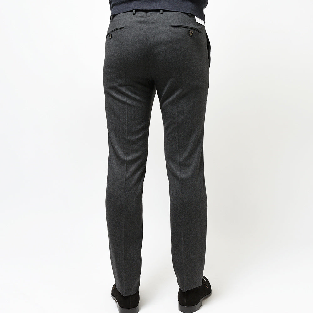 PT TORINO ピーティー トリノ Travel ウォッシャブルライトテクノウールフランネル ストレッチ ノープリーツ ドレスパンツ SUPERSLIM FIT