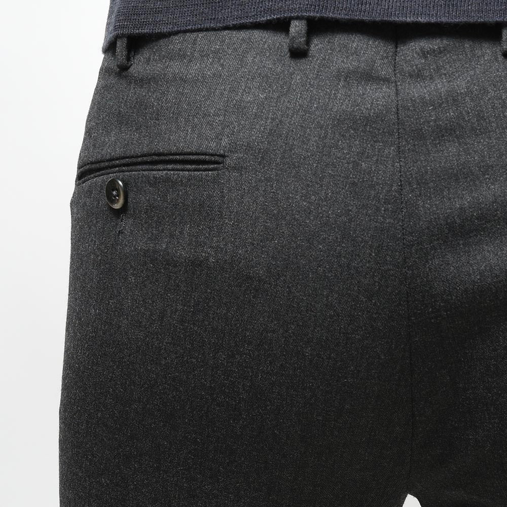 PT TORINO ピーティー トリノ Travel ウォッシャブルライトテクノウールフランネル ストレッチ ノープリーツ ドレスパンツ SUPERSLIM FIT
