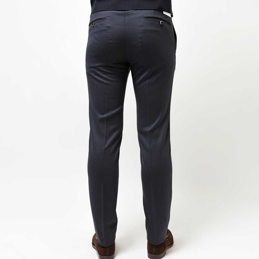PT TORINO ピーティー トリノ Travel ウォッシャブルライトテクノウールフランネル ストレッチ ノープリーツ ドレスパンツ SUPERSLIM FIT