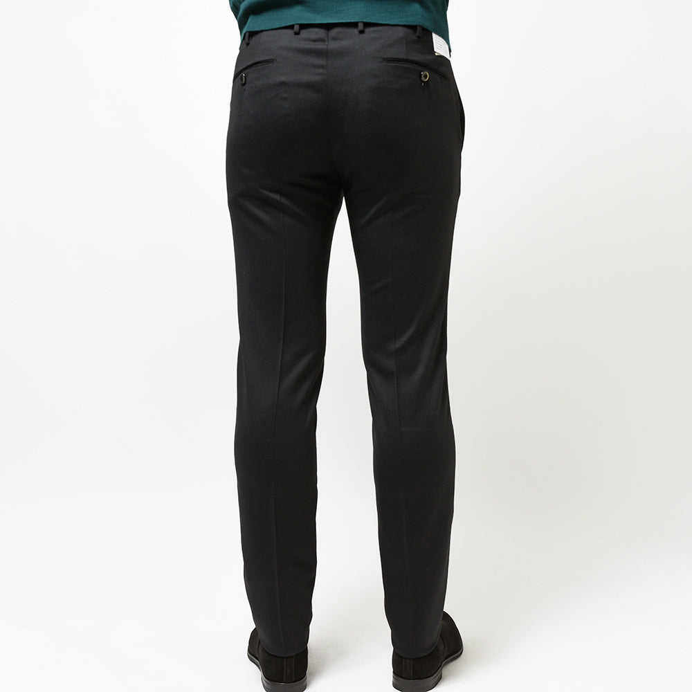 PT TORINO ピーティー トリノ Travel ウォッシャブルライトテクノウールフランネル ストレッチ ノープリーツ ドレスパンツ SUPERSLIM FIT