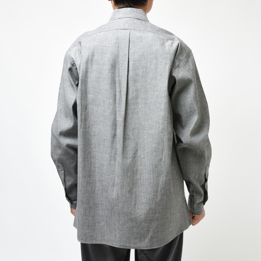 la favola(ラファーヴォラ) コットンシャンブレーワークシャツ S10