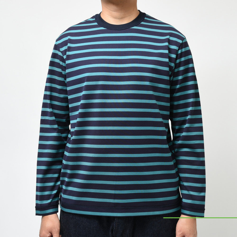 AMBELL(アンベル) コットンボーダークルーネックL/Sカットソー 00018(4)