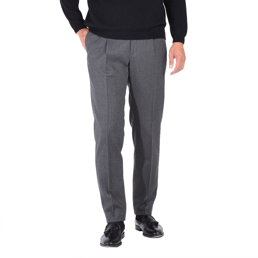 インコテックス / 【限定販売モデル】1プリーツ テクノフランネル パンツ/TAPERED FIT/1TS067-4536A
