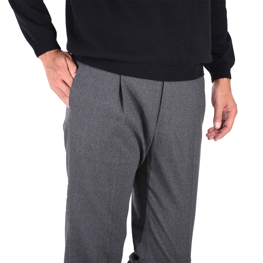 インコテックス / 【限定販売モデル】1プリーツ テクノフランネル パンツ/TAPERED FIT/1TS067-4536A