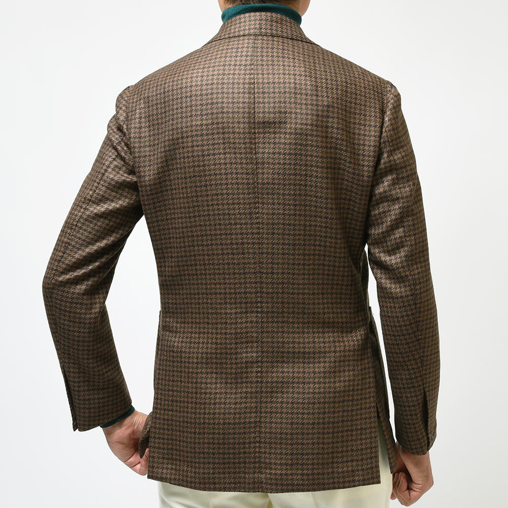 TITO ALLEGRETTO ティト アレグレット ヴァージンウール ガンクラブチェック シングル3Bジャケット