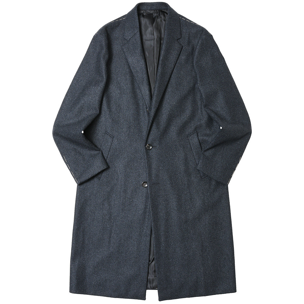 GIANFRANCO BOMMEZZADRI(ジャンフランコ ボメザドリ) ウールフランネルチェスターフィールドコート L-COAT-J/E6966