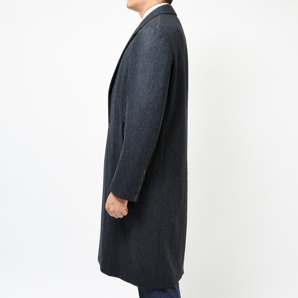 GIANFRANCO BOMMEZZADRI(ジャンフランコ ボメザドリ) ウールフランネルチェスターフィールドコート L-COAT-J/E6966