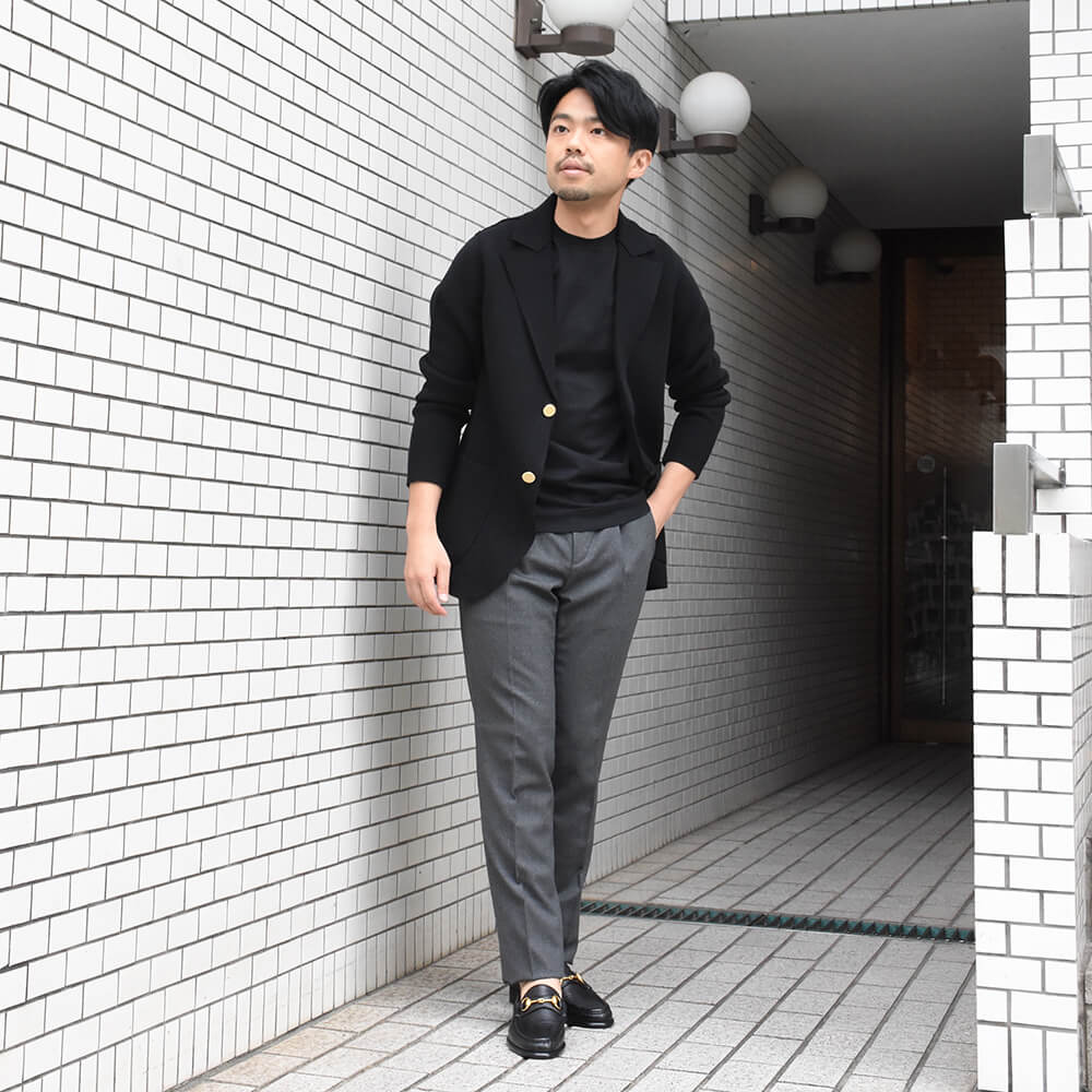 身長167cm・体重61kg、着用サイズ44