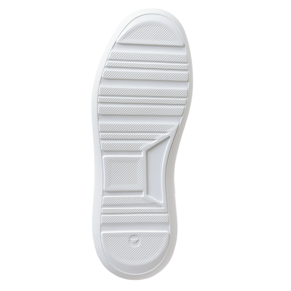 ヘルノ / レースアップ レザースニーカー(モノグラム柄入り)/ホワイト×ネイビー/SH001UM-SHOE6+12600W