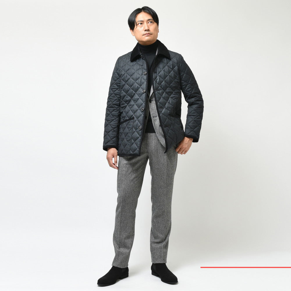MACKINTOSH(マッキントッシュ) WAVERLYウェーヴァリー ウールサキソニーキルティングジャケット