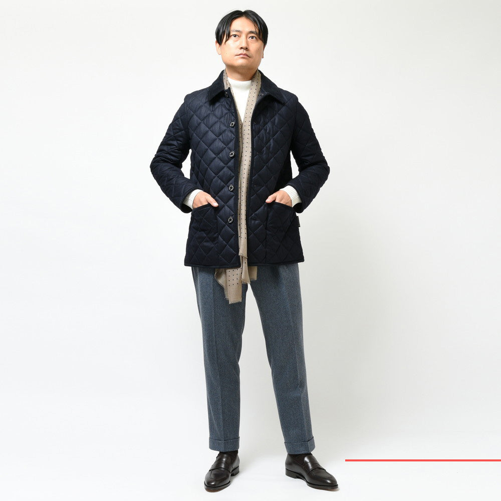 MACKINTOSH(マッキントッシュ) WAVERLYウェーヴァリー ウールサキソニーキルティングジャケット
