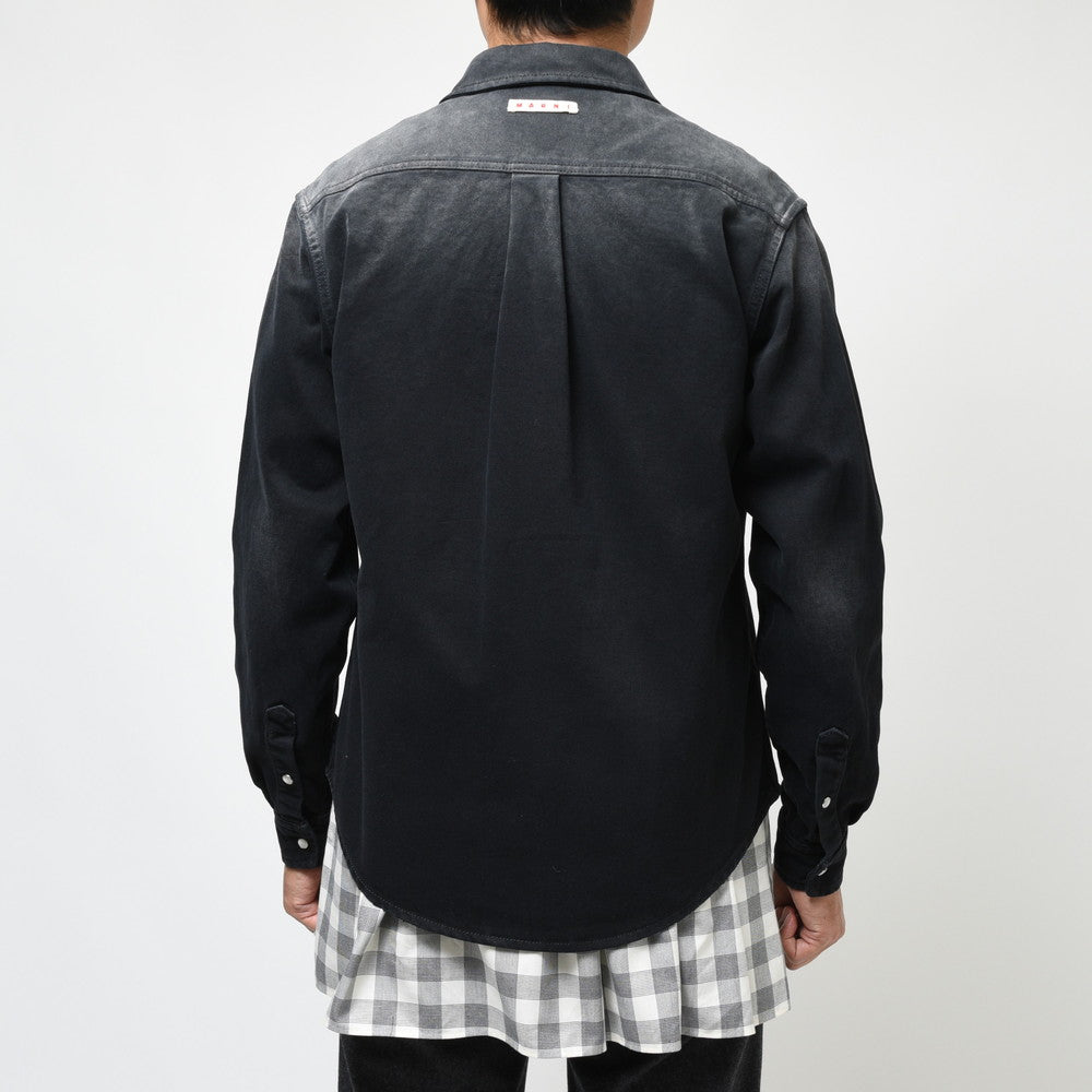 MARNI(マルニ) コットンウォッシュドデニムシャツ CUJU0015A0 USCV87