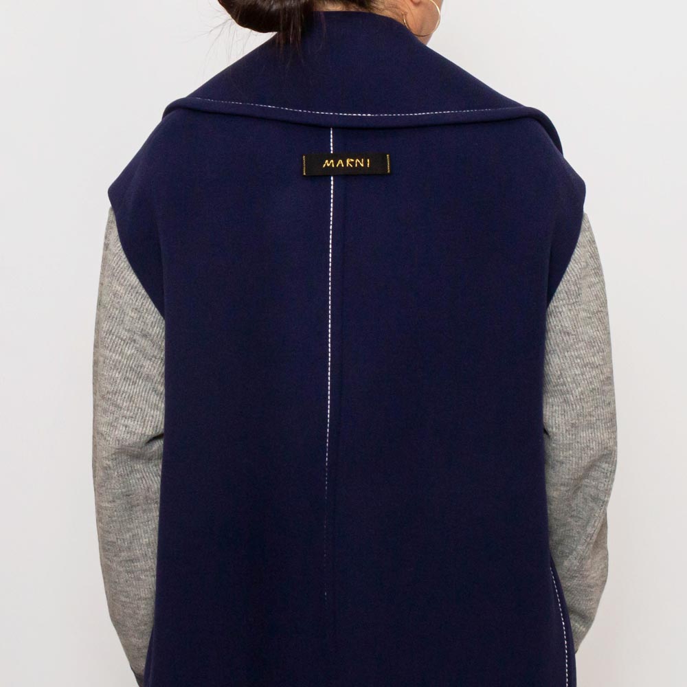 MARNI(マルニ)<BR>GLMA0079U0/UTW994 ウールフェルト ノースリーブコート