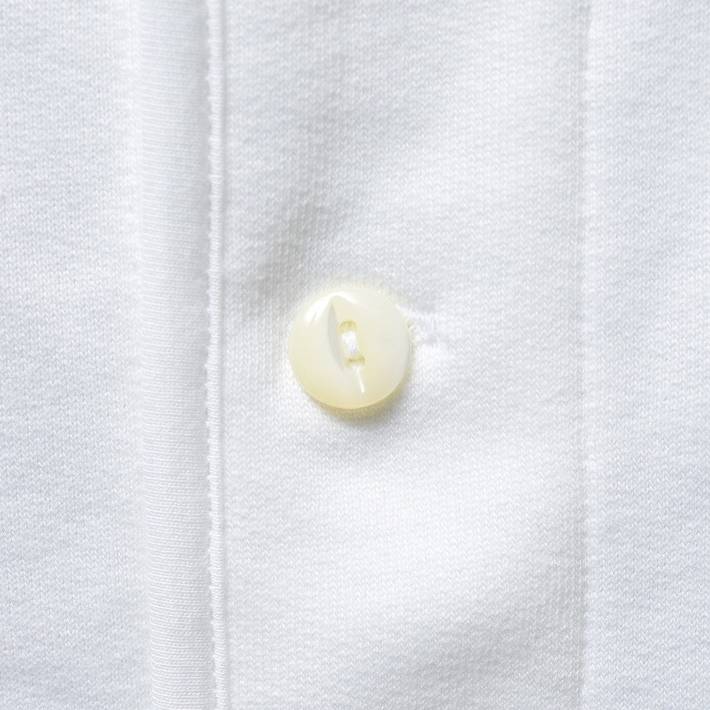 ELACIO(エラシオ) コットンスウェットカーディガン V-NK CARDIGAN