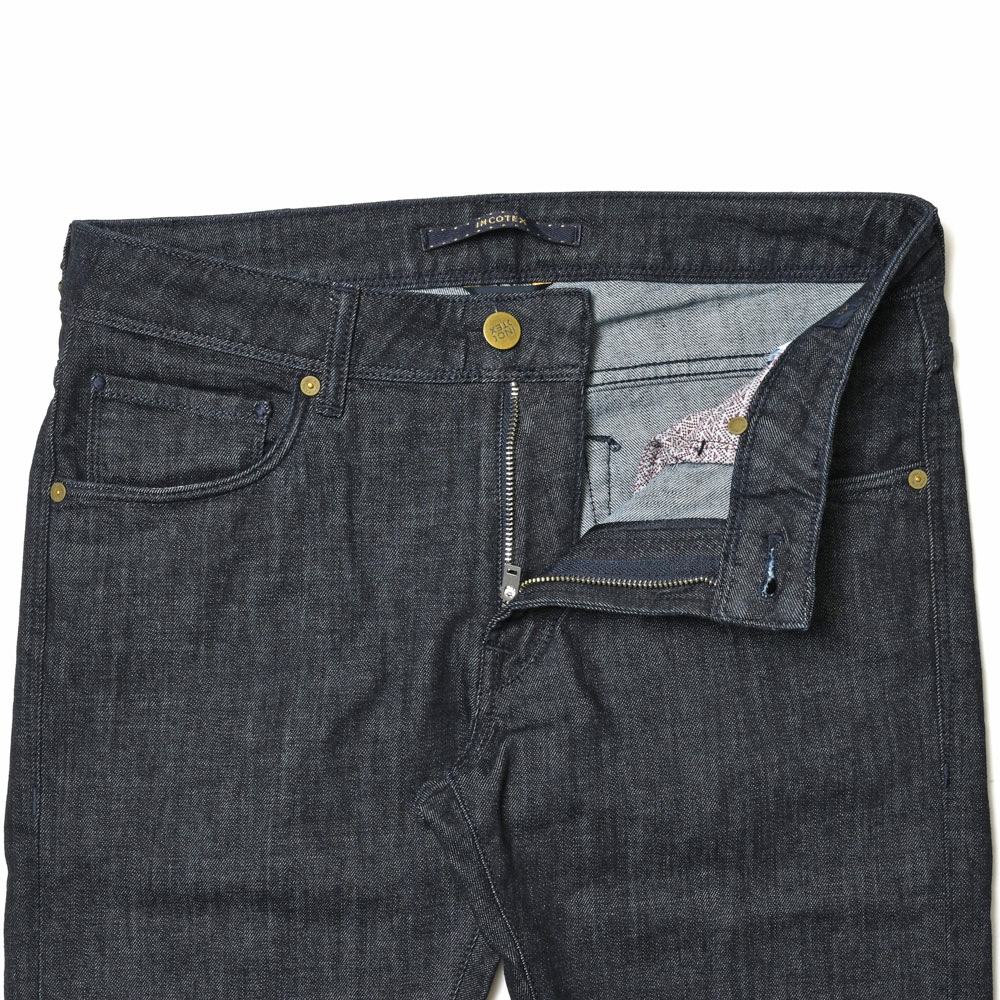 INCOTEX BLUE DIVISION(インコテックス ブルーディヴィジョン) Slim Fit ワンウォッシュスリムテーパードストレッチデニム 407-81575