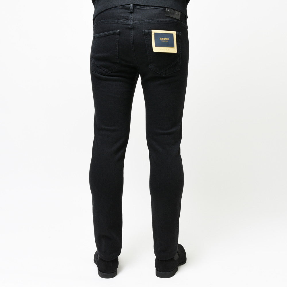 INCOTEX BLUE DIVISION(インコテックス ブルーディヴィジョン) Slim Fit ウォッシュドスリムテーパードストレッチデニム 407-81579