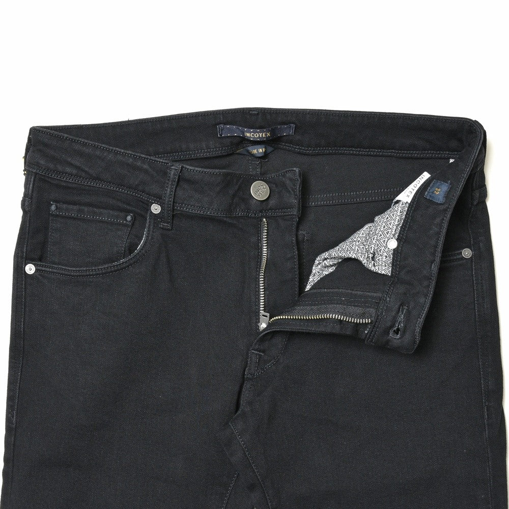 INCOTEX BLUE DIVISION(インコテックス ブルーディヴィジョン) Slim Fit ウォッシュドスリムテーパードストレッチデニム 407-81579