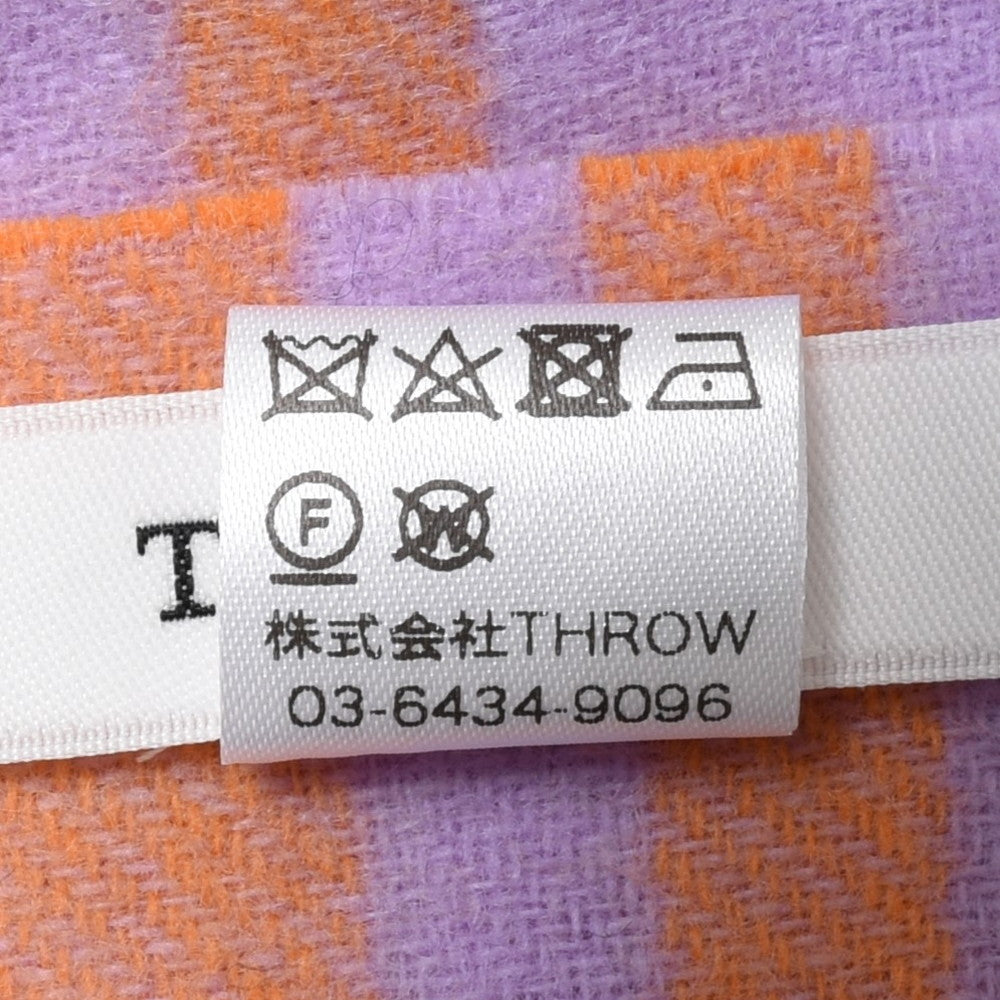 THROW(スロー) WILLOW ウールカシミヤタータンチェックストール S03