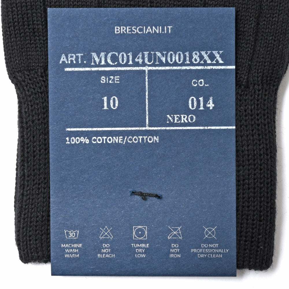 BRESCIANI(ブレッシアーニ) コットンシックリブソックス MC014UN0018
