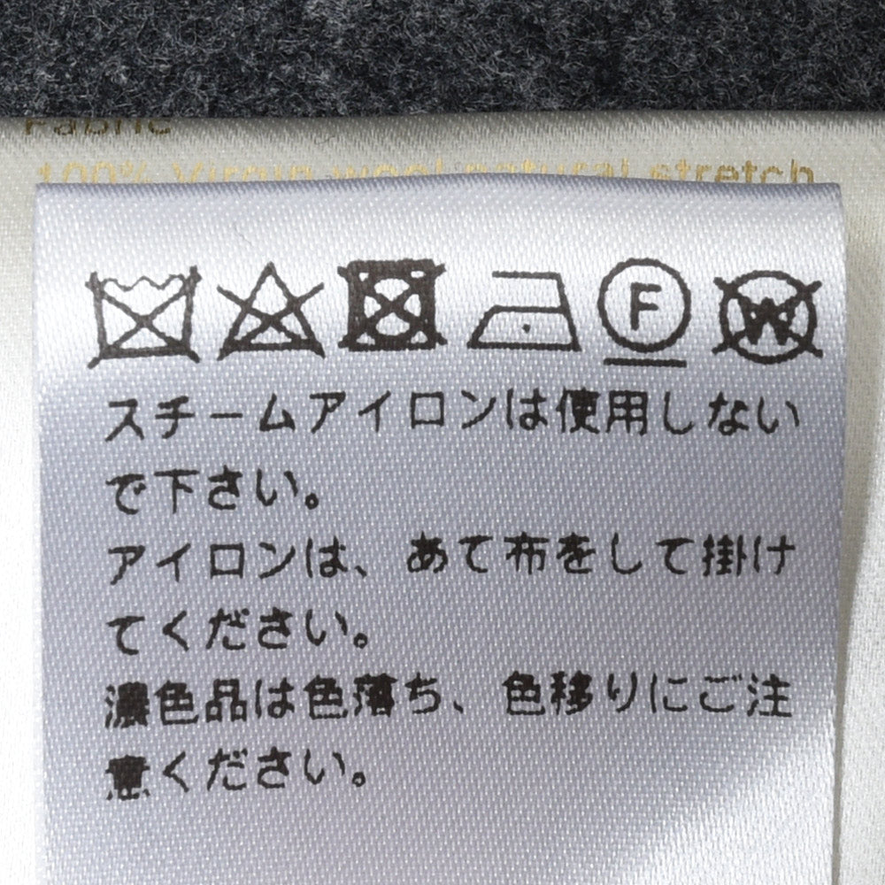 BERWICH(ベルウィッチ) SCOTCHスコッチ ウールフランネル2インプリーツクロップドパンツ VB1504