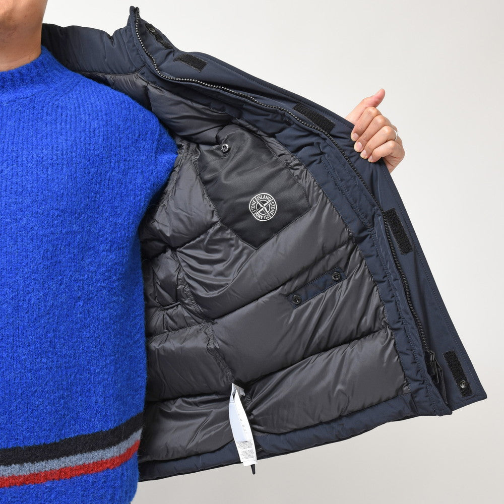 STONE ISLAND(ストーンアイランド) ポリエステルツイルスタンドカラーダウンジャケット 79-154-17-26