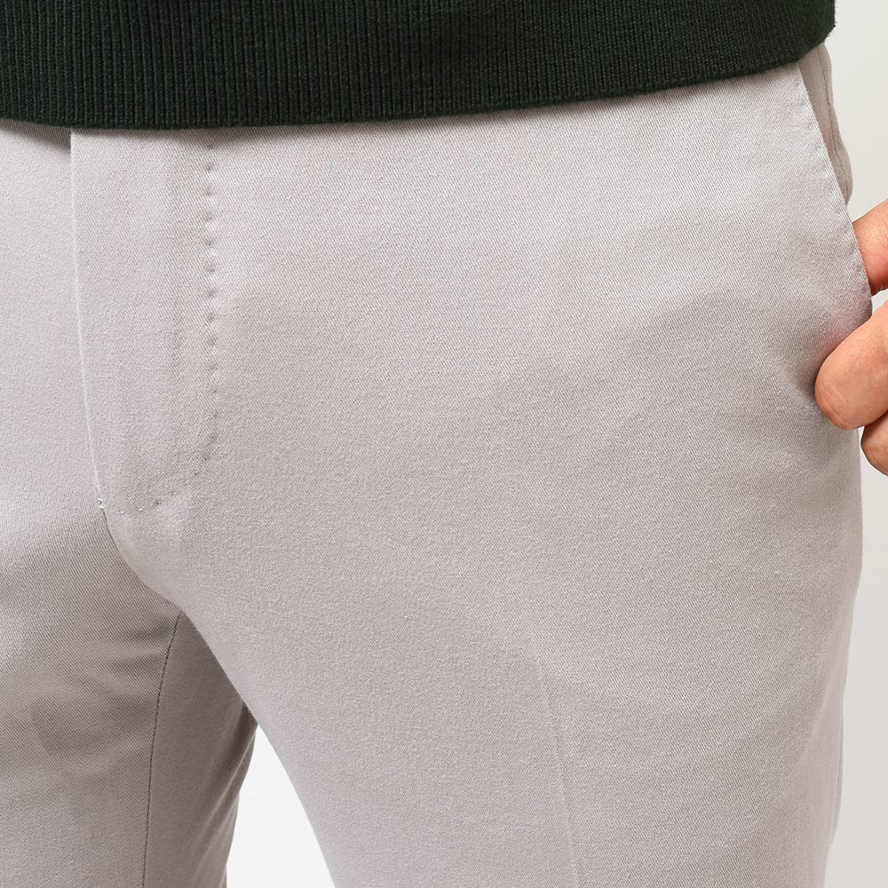 PT TORINO ピーティー トリノ コットン カシミヤ ストレッチ ギャバジン ノープリーツ パンツ SUPERSLIM FIT