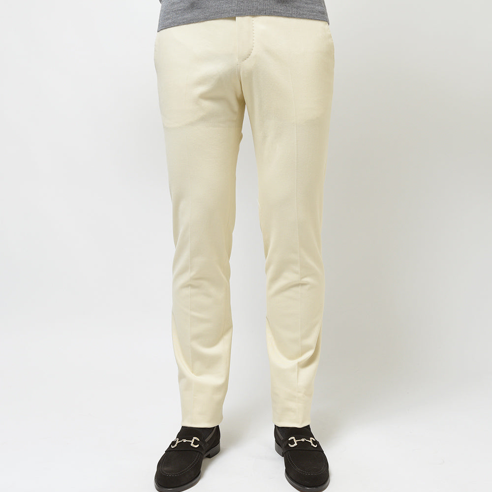 PT TORINO ピーティー トリノ コットン カシミヤ ストレッチ ギャバジン ノープリーツ パンツ SUPERSLIM FIT