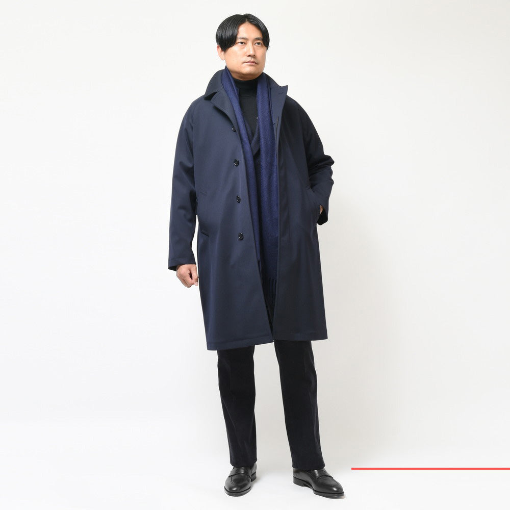 TAGLIATORE(タリアトーレ) SALOMONサロモン ウールポリエステルストレッチギャバジンベルテッドバルカラーコート 150094