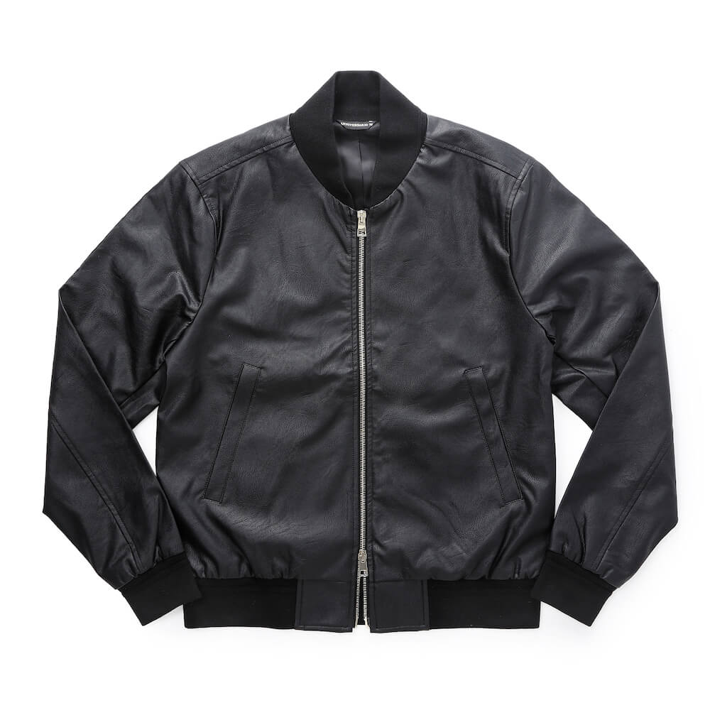 ジャブスアルキヴィオ / 【70TH Anniv.】giabs_GOLD シンセティックレザー ジップアップ ブルゾン/BARDI_GD70/A5419