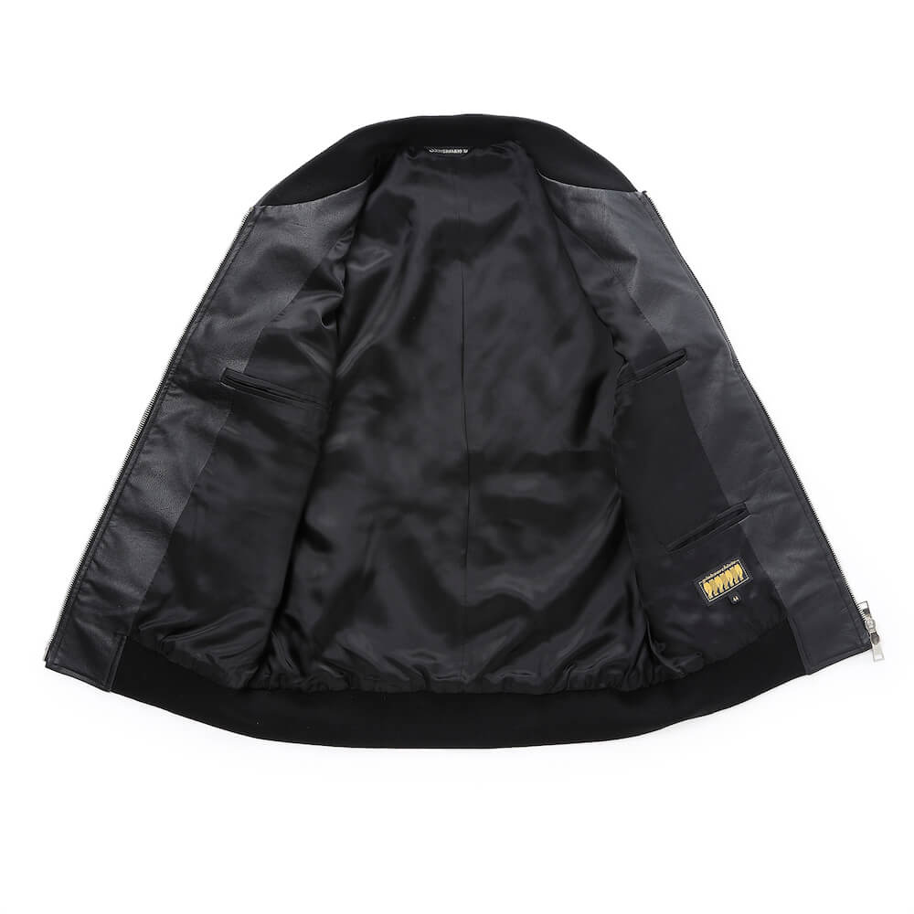 ジャブスアルキヴィオ / 【70TH Anniv.】giabs_GOLD シンセティックレザー ジップアップ ブルゾン/BARDI_GD70/A5419