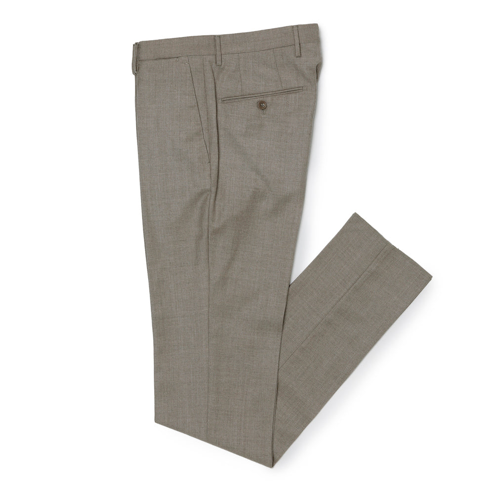 インコテックス / ノープリーツ ライトフランネル パンツ/SLIM FIT/1T0035-1645A