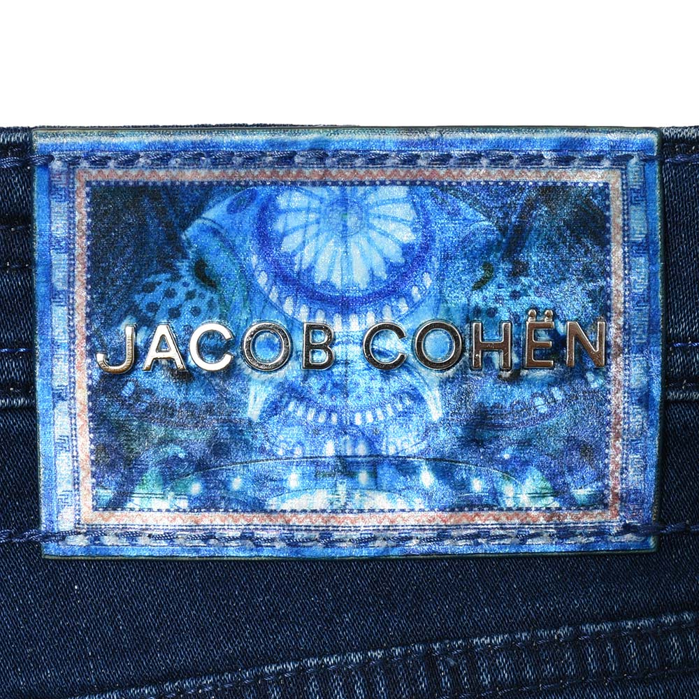 JACOB COHEN(ヤコブコーエン) BARNYバーニー PREMIUM EDITION ウォッシュドコットンストレッチ テーパードフィットジャージーデニム 226-82755