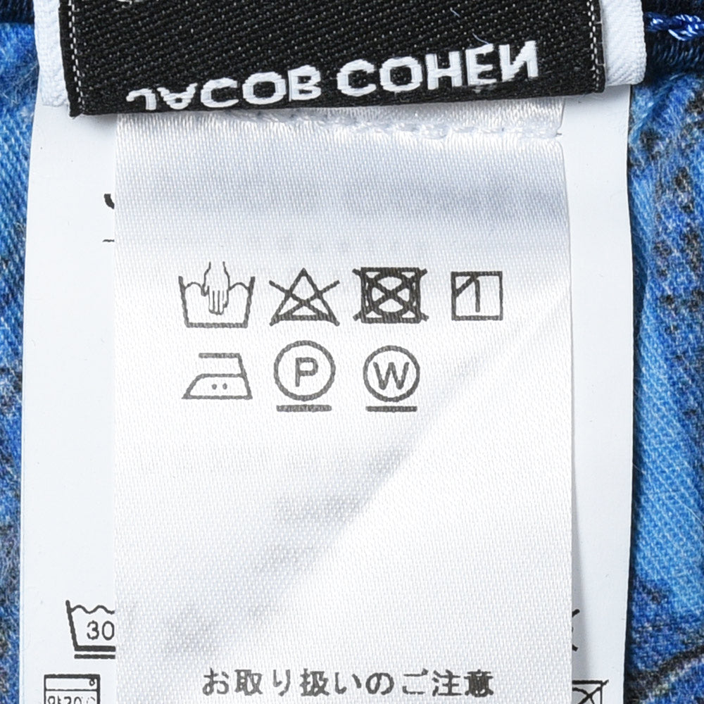 JACOB COHEN(ヤコブコーエン) BARNYバーニー PREMIUM EDITION ウォッシュドコットンストレッチ テーパードフィットジャージーデニム 226-82755