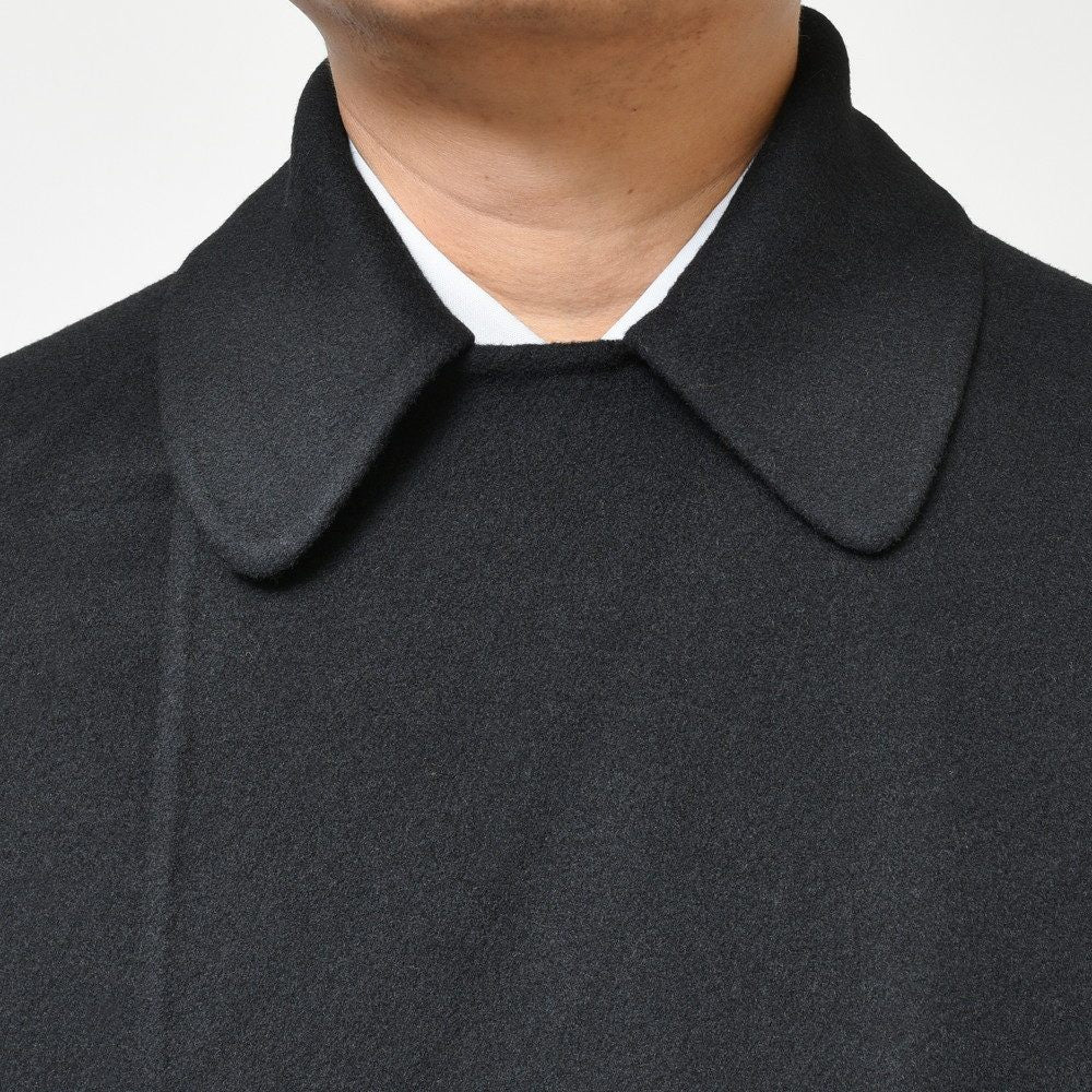 Hevo(イーヴォ) BRINDISIブリンディジ ダブルフェイスウールフランネル2Bダブルブレストベルテッドコート BRIN700