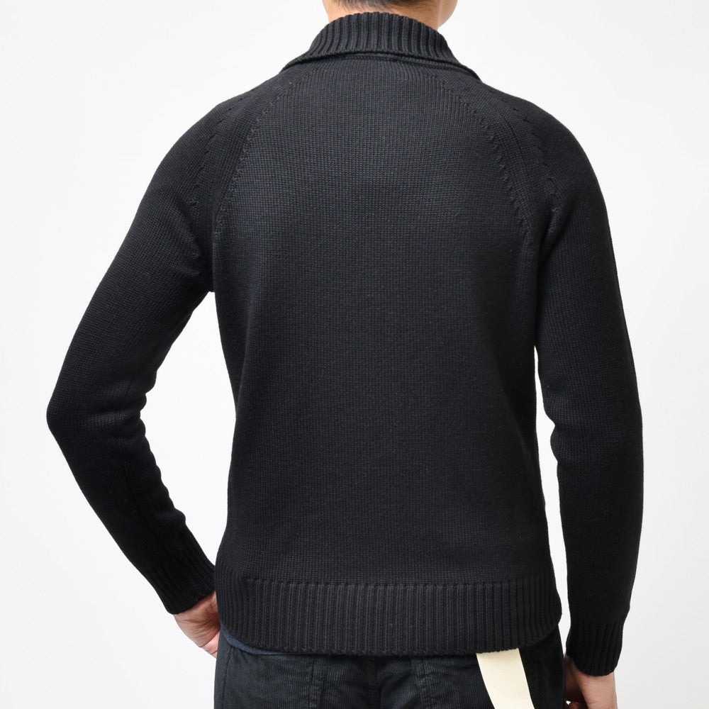 ZANONE(ザノーネ) 5ゲージウールショールカラーニットカーディガン GIACCA CARDIGAN/SLIM FIT/813057/ZR258/85601