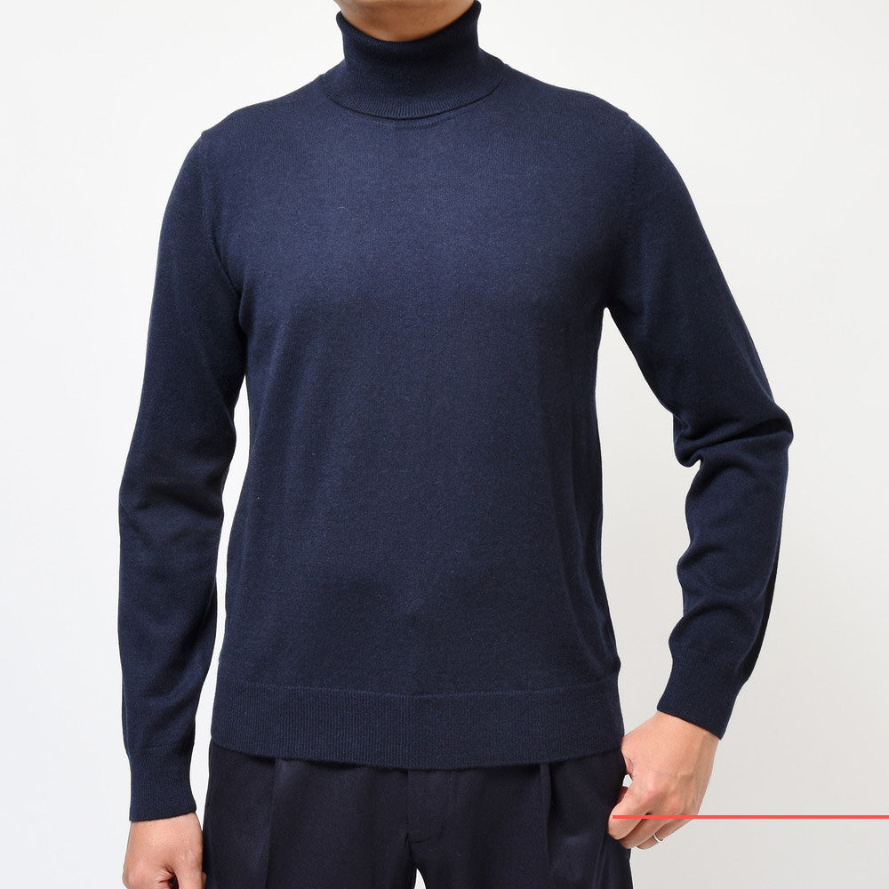 ZANONE(ザノーネ) 12ゲージカシミアタートルネックニット DV/SLIM FIT/812529/ZK126