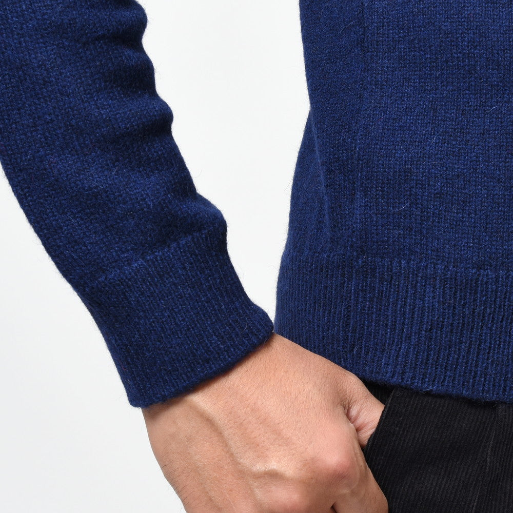 ZANONE(ザノーネ) 7ゲージアルパカナイロンクルーネックニット GIRO/SLIM FIT/813067/Z2837