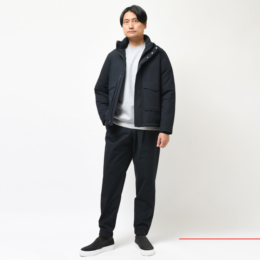 HERNO(ヘルノ) Laminarラミナー ウォーターレペレントストレッチナイロンスタンドカラーダウンブルゾン PI00327UL-12301S
