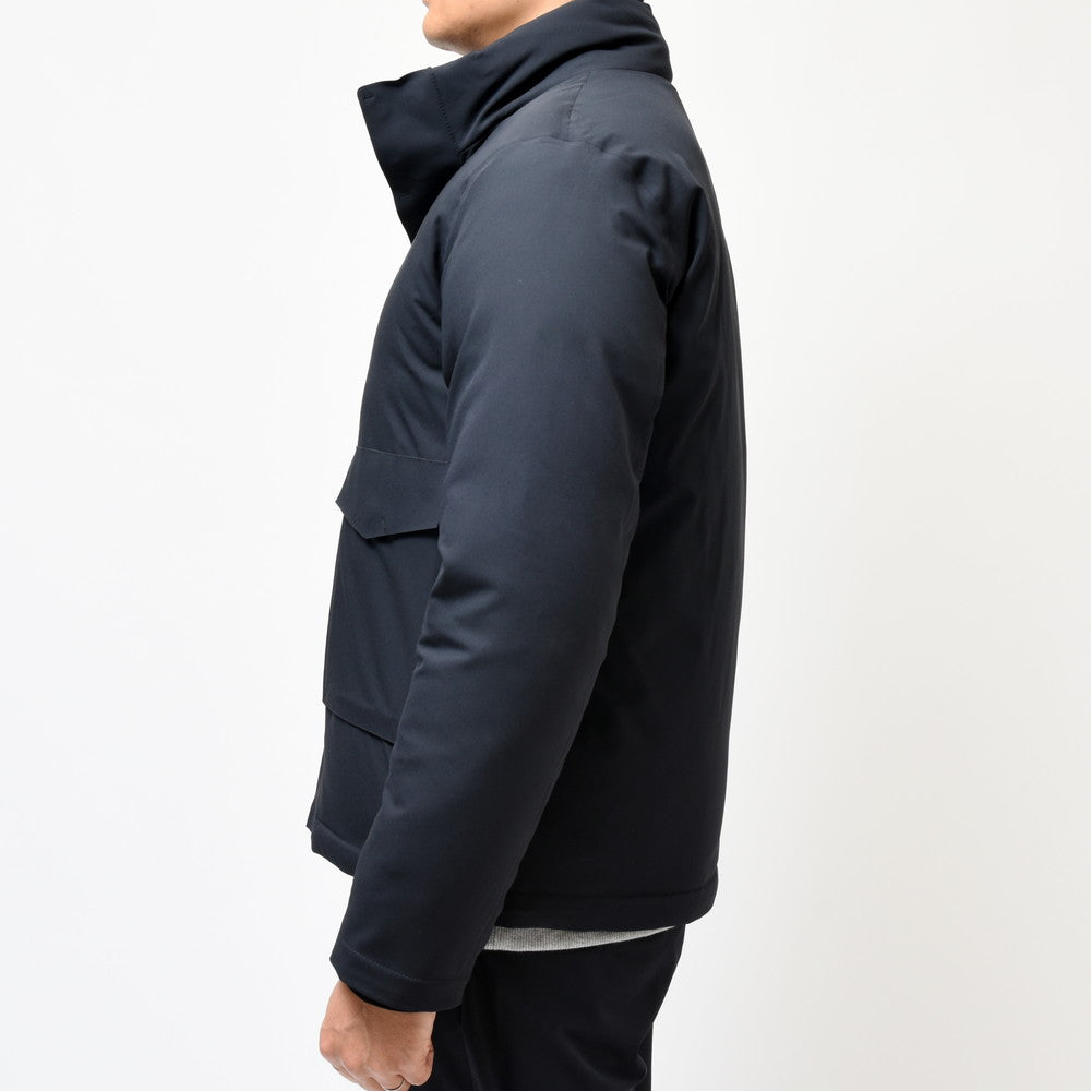 HERNO(ヘルノ) Laminarラミナー ウォーターレペレントストレッチナイロンスタンドカラーダウンブルゾン PI00327UL-12301S