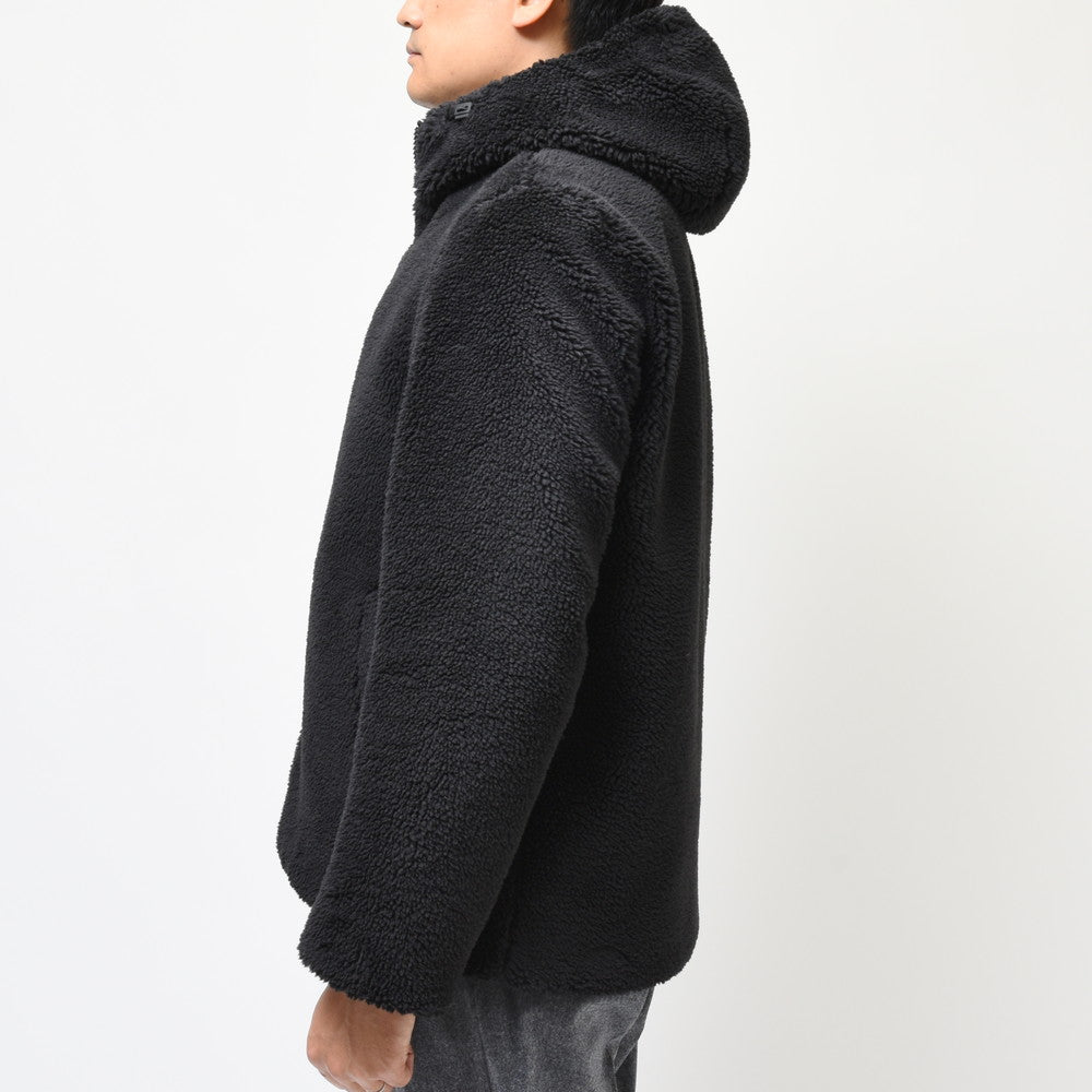 HERNO(ヘルノ) ポリエステルボアダブルジップフーディーブルゾン PA000123U-12536