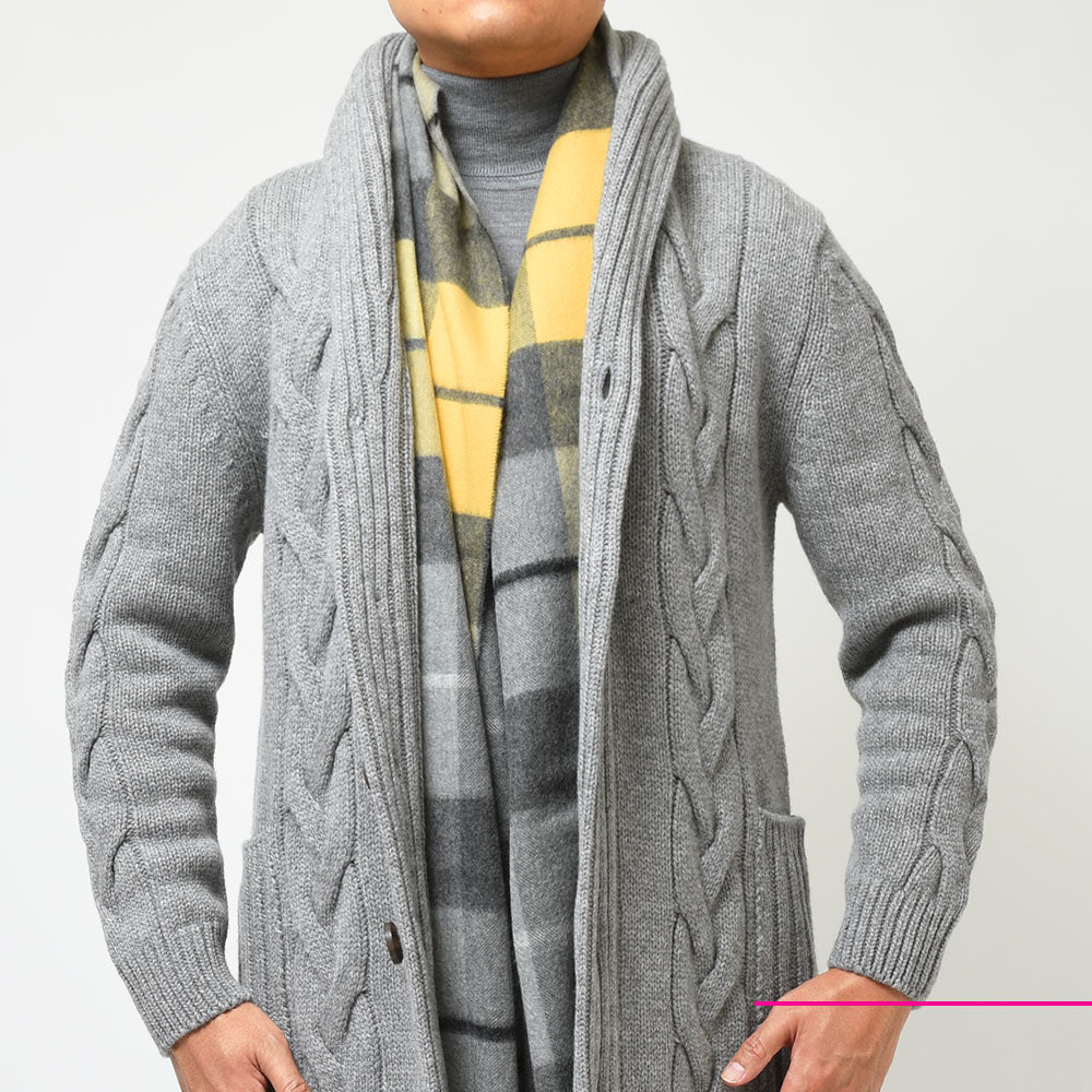 Johnstons of Elgin ジョンストンズ オブ エルガン カシミヤ タータンチェック 大判 ストール WA000056