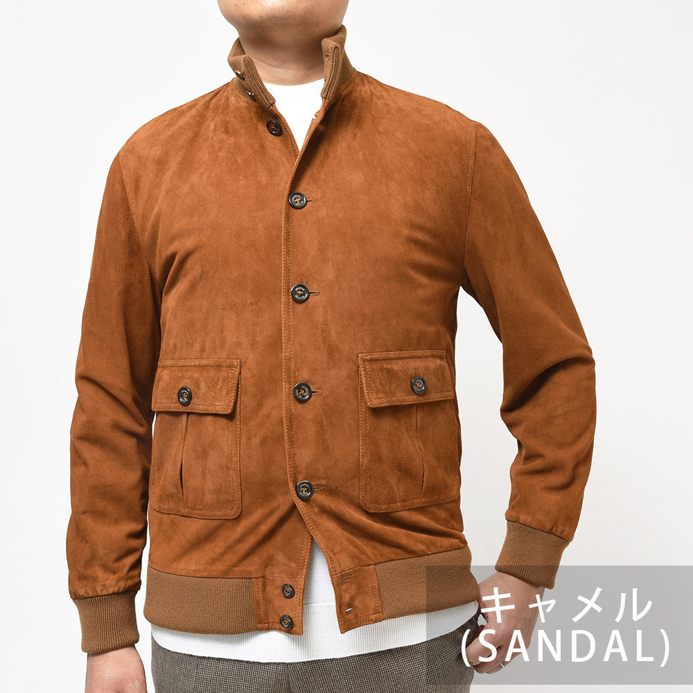 Valstar ヴァルスター VALSTARINO ヴァルスタリーノ ゴートスエード バルスターブルゾン REGULAR FIT