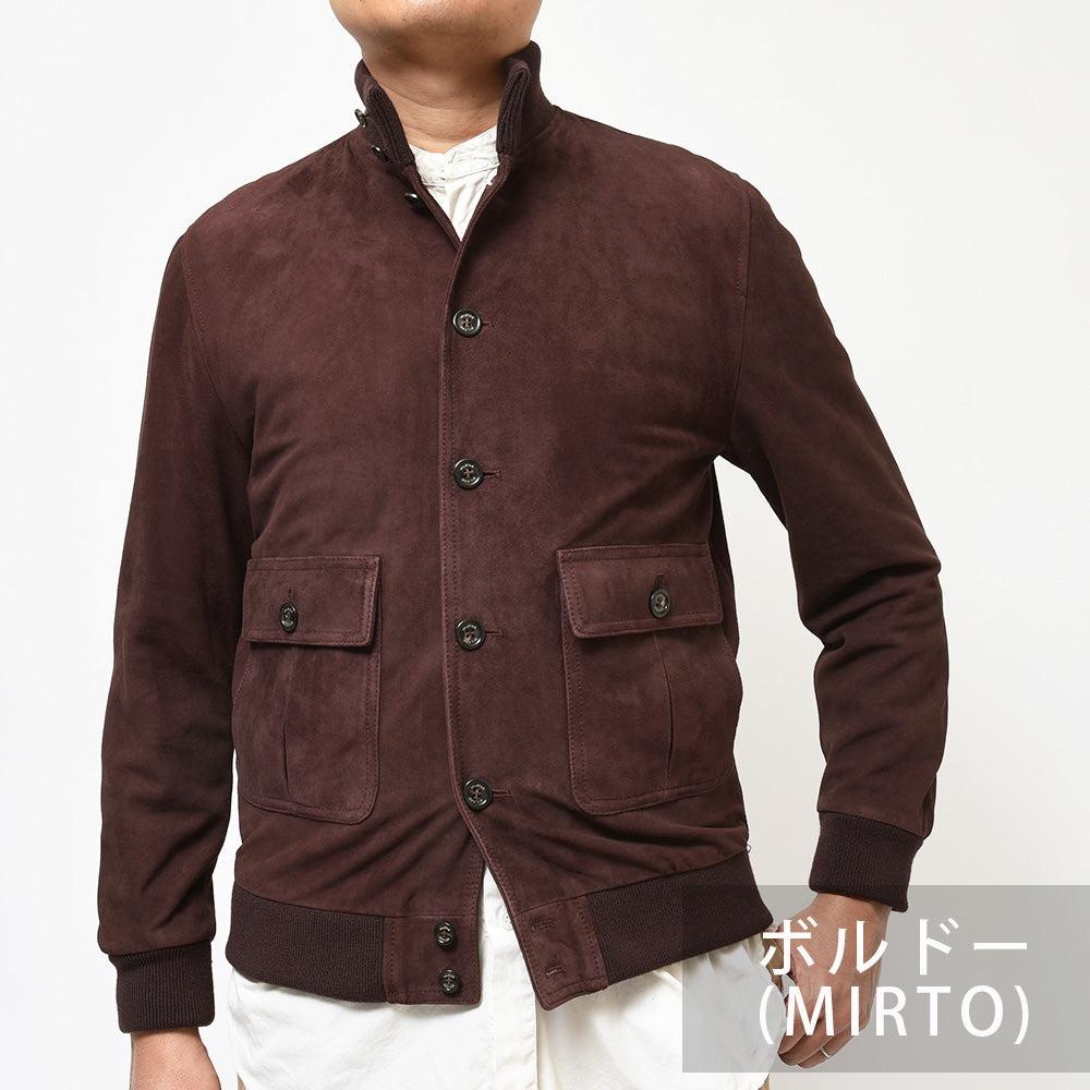 Valstar ヴァルスター VALSTARINO ヴァルスタリーノ ゴートスエード バルスターブルゾン REGULAR FIT