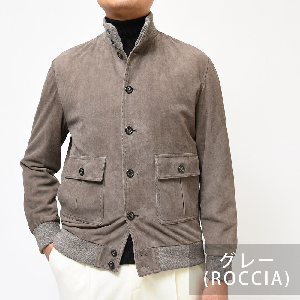 Valstar ヴァルスター VALSTARINO ヴァルスタリーノ ゴートスエード バルスターブルゾン REGULAR FIT