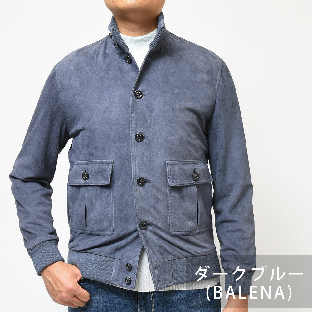 Valstar ヴァルスター VALSTARINO ヴァルスタリーノ ゴートスエード バルスターブルゾン REGULAR FIT