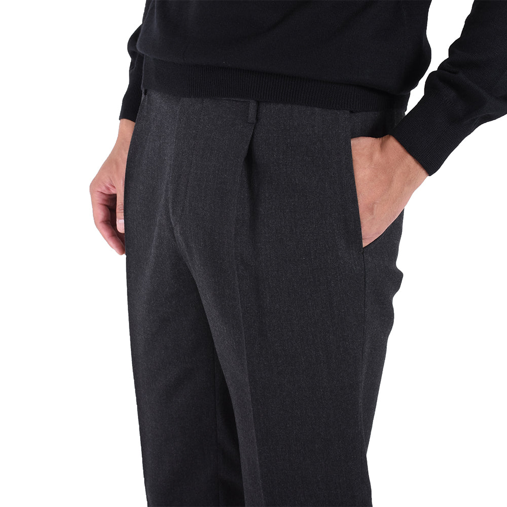 インコテックス / 【限定販売モデル】1プリーツ テクノフランネル パンツ/TAPERED FIT/1TS067-4536A