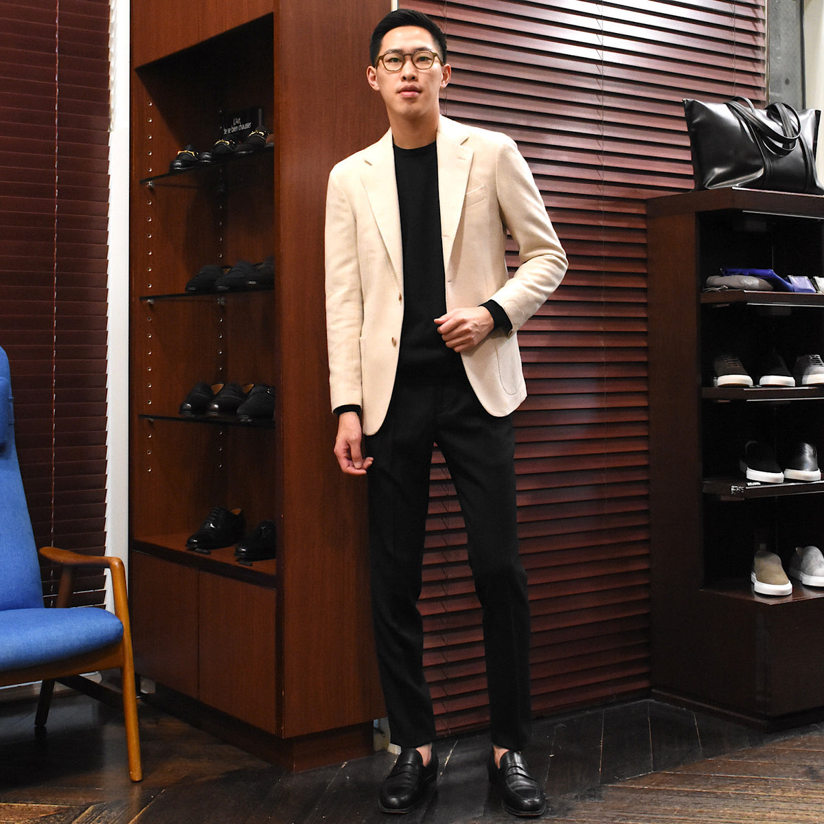 インコテックス / 【限定販売モデル】1プリーツ テクノフランネル パンツ/TAPERED FIT/1TS067-4536A