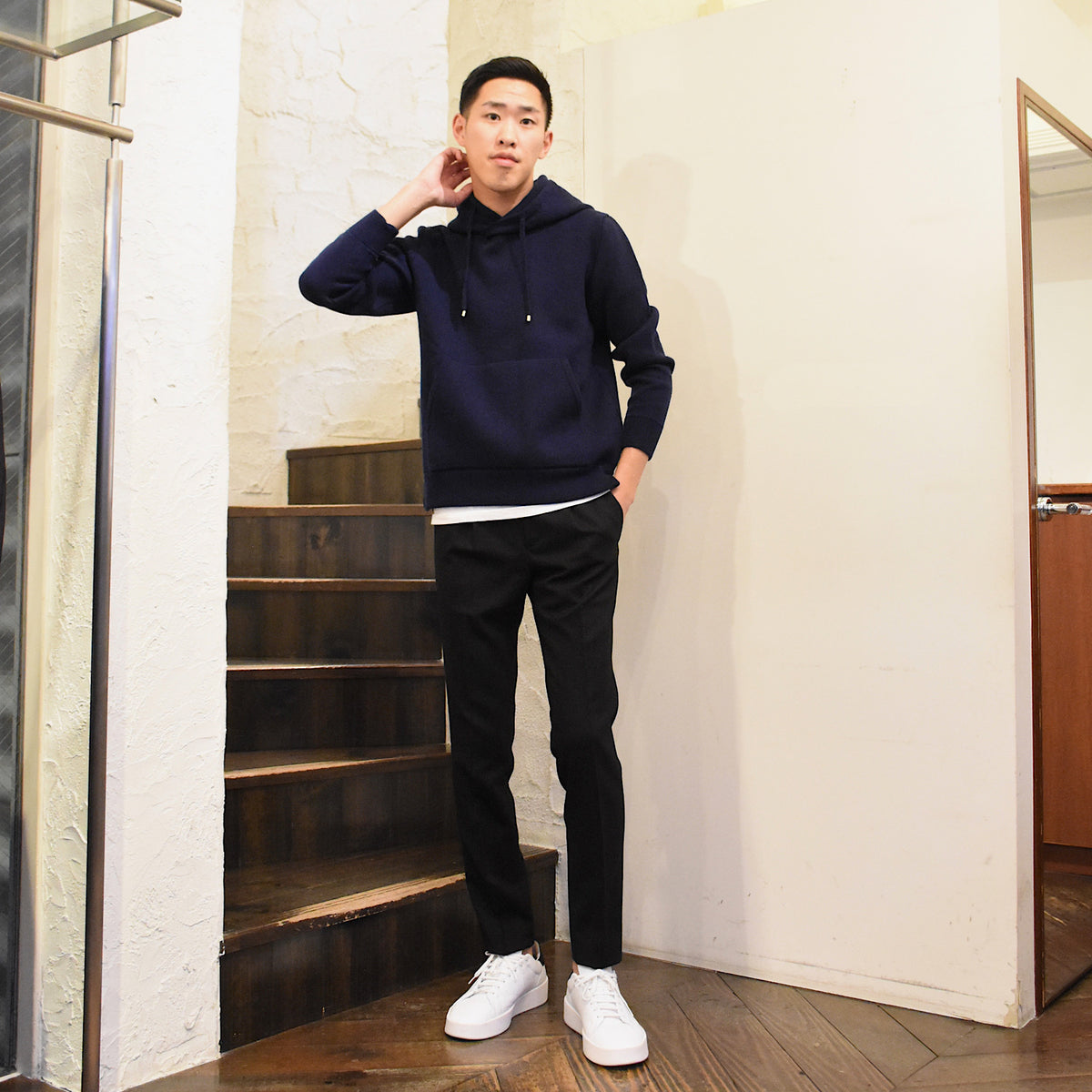 インコテックス / 【限定販売モデル】1プリーツ テクノフランネル パンツ/TAPERED FIT/1TS067-4536A