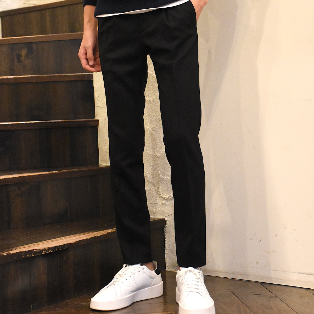 インコテックス / 【限定販売モデル】1プリーツ テクノフランネル パンツ/TAPERED FIT/1TS067-4536A